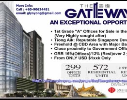 The Gateway Cambodia -  - First & Only Freehold Grade-A Offices in Prime Phnom Penh CBD for Sale, 1 Bedroom, 624 ft², $234,700 by Glyn Yong | ClickProperty.sg